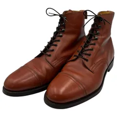 GRENSON(グレンソン) 1990’s England made Cap-toe boots キャップトゥ ブーツ 6208/49 7/E(25.5cm程度) ブラウン 90年代 ヴィンテージ イングランド製 ワークのサムネイル