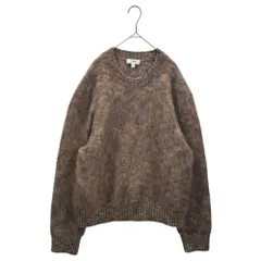 COS(コス) SPACE-DYED MOHAIR-BLEND CREW-NECK JUMPER スペースダイモヘアブレンドクルーネックセーター  M ブラウン 完売品のサムネイル