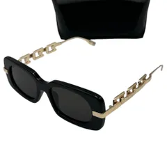 AMBUSH(アンブッシュ) A CHAIN SUNGLASSES black チェーン サングラス 12115068 ブラック×ゴールドのサムネイル