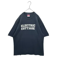 ELECTRIC COTTAGE(エレクトリックコテージ) 2002SS Patch Logo T-shirt ワッペン ロゴ Tシャツ L ネイビー championボディのサムネイル