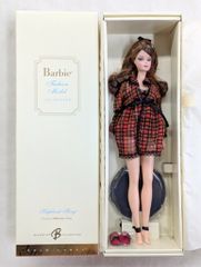 g908-29 Barbie バービー シノワズリレッドムーンゴールドラベル