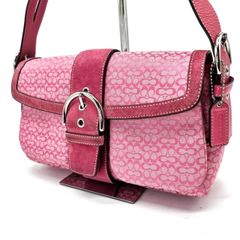 希少】コーチ COACH ショルダーバッグ ソーホー ピンク 1854 y2k
