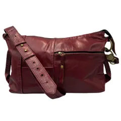cornelian taurus(コーネリアンタウラス) 2Way Panel Leather Shoulder Bag - Cowhide パネル レザー ショルダー バッグ ハウハイド ボルドー by daisuke iwanagaのサムネイル
