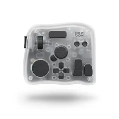 TourBox Elite Plus、iPad左手デバイス Bluetooth 片手デバイスとして創作をスマートに操る統合型コントローラー 動画編集・写真編集・イラスト制作に最適 触覚フィードバック搭載 Procreate Photoshop Lightrooのサムネイル
