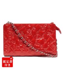 激レア CHANEL アイコンプリント チェーンバッグ - メルカリ