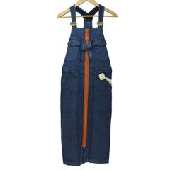 ディーゼル DIESEL フロントジップデニムサロペット レディース XS