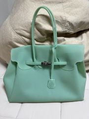 ゼリーバーキン ミント jelly birkin / firkin bag - メルカリ