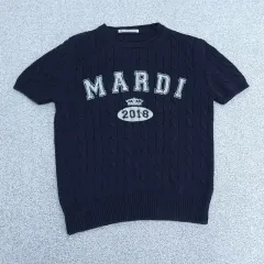 マルディメクルディ 半袖 ニット | 0622B33のサムネイル