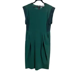 Easy and Chic FLICKA イージー アンド シック フリッカ レディース ワンピース ノースリーブ グリーン 1size J7のサムネイル