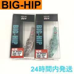 TICT ビッグヒップ 60HB ホバリング フェイントピンク タフブルー スローシンキング ティクト 1のサムネイル
