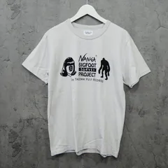 ナンガ 30周年 タコマフジレコード コラボ Tシャツ M ビッグフット 古着 日本製のサムネイル