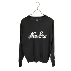 NEW ERA ニューエラ ゴルフ Logo long-sleeved knit ロゴ 長袖 ニット S ブラック レディースのサムネイル