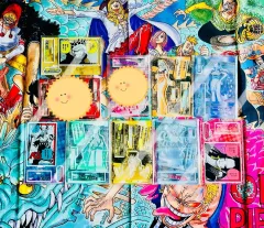 まとめ売り) ONE PIECE ロー ハンコック ゾロ ナミ ロビン ヤマト 誕生日 ジオラマ アクリルグッズ