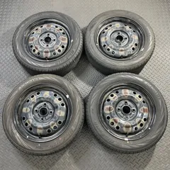 20/21年製 155/65R14 ヨコハマ ブルーアースRV-02CK ダイハツ スチールホイール タント ムーヴ ミラ コンテ 夏タイヤ【1603Y】のサムネイル