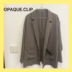 OPAQUE.CLIP オペークドットクリップ テーラードジャケット カーキサイズ38のサムネイル