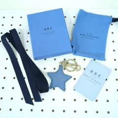 スマイソン キーホルダー キーリング 星 スター スカイブルー系のサムネイル
