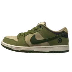 NIKE×堀米雄斗(ナイキ×ホリゴメユウト) SB Dunk Low "Matcha" ダンク ロー 抹茶 HF8022-300 26cm モスグリーン×ベージュ スニーカーのサムネイル