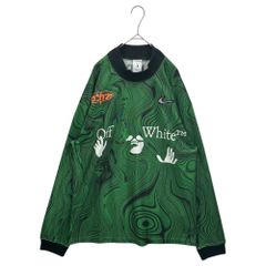 NIKE x Off-White ロングスリーブ ジャージ グリーン L - メルカリ