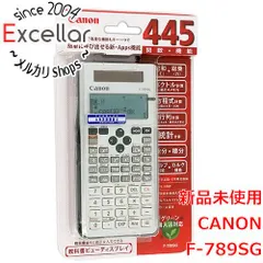 [bn:11] CANON　関数電卓　F-789SG-SL SOBのサムネイル