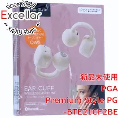 [bn:7] PGA　イヤーカフ型 ワイヤレスイヤホン Premium Style　PG-BTE21CF2BE　ベージュのサムネイル