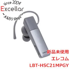 [bn:4] ELECOM　Bluetoothワイヤレスヘッドセット　LBT-HSC21MPGY　グレーのサムネイル