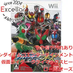 [bn:5] 仮面ライダー クライマックスヒーローズ オーズ　Wii　ディスク傷・説明書いたみのサムネイル