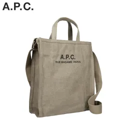 A.P.C. アーペーセー トートバッグ キャンバス ショルダー リキュペラシオン メンズ レディース A4 斜めがけ CODBM H61318のサムネイル