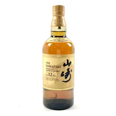 【東京都内限定お届け】 サントリー SUNTORY 山崎 12年 シングルモルト 100周年ラベル 700ml 国産ウイスキー 【古酒】のサムネイル