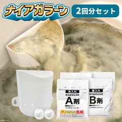 リネンナ #2 詰替用 2個セット 計量スプーン付き 消臭洗剤 ホワイト