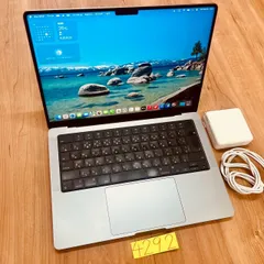【動作確認済】 MacBook pro 14インチ 2021 Apple M1 pro 16GB 1TB 動画編集可 カメラ内蔵 ノートPC SSD搭載 macOSインストール済 【4292】のサムネイル