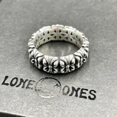 【極美品】LONE ONES ロンワンズ MFR-0108 クロム リング クロス SV925 約19号 箱付 ギャランティカード付のサムネイル