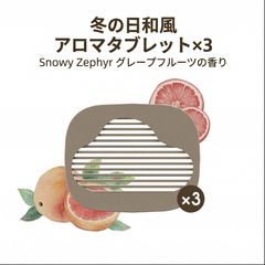PetSnowy 猫 自動トイレ 猫トイレ用消臭剤 3枚 グレープフルーツの香り 