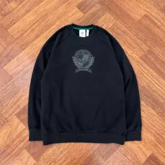 2XL(105) アディダス 刺繍 ロゴ スウェット Tシャツ