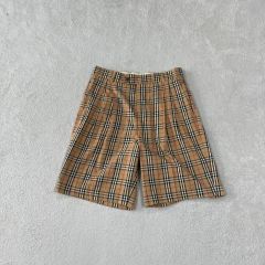 OLD Burberrysノバチェックショートパンツ 80s90sarchive - メルカリ