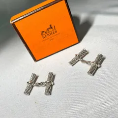 2026年最新】HERMES メンズ カフリンクスの人気アイテム - メルカリ