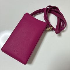 ECCO ポッドバッグ ダブル レザー 紫 パープル系 - メルカリ