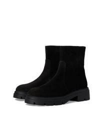 スチュアート ワイツマン レディース シューズ ブーツ・レインブーツ Stuart Weitzman Hudson Lite Zip Bootie Black ブラック