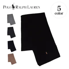 【土日限定 10％OFFセール開催中！】 ラルフローレン RALPH LAUREN マフラー メンズ レディース ウール 無地 SIGNATURE KNIT SCARF PC0972のサムネイル