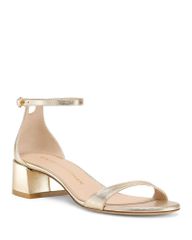 スチュアート ワイツマン レディース シューズ サンダル ヒール Stuart Weitzman Womens Nudist Block Heel Sandals Light Gold ゴールド