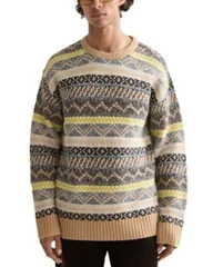 スコッチアンドソーダ メンズ アウター ニット・セーター Scotch Soda Tannin Fair Isle Sweater Tanninのサムネイル