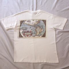 未使用】80〜90s バナナリパブリック Tシャツ 世界地図 - メルカリ