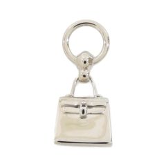 ⚪︎HERMES エルメス エブリン ネックレストップ チャーム シルバー