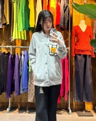 A BATHING APE ベイプ 93 パッチ コットン グレー スタジャンのサムネイル