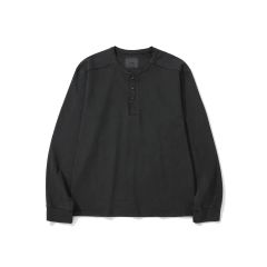 AAKAM ヘンリーネックワッフルロンT - メルカリ