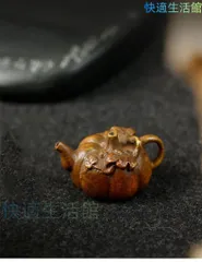 銅製 青銅葉蔓南瓜硯滴 水滴壺 文房四宝 書道具 文房具 装飾品 工芸品 置物 人気 銅製 青銅葉蔓南瓜硯滴 水滴壺 文房四宝 書道具 文房具 装飾品