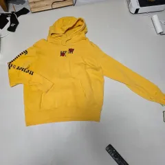 天祥院 英智、LYNN、ローズ刺繍 プリンティング、黄色 フード付きTシャツのサムネイル