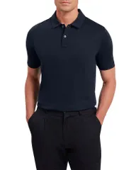 テッドベーカー メンズ トップス ポロシャツ Ted Baker Connall Softouch Polo Shirt Navy ネイビーのサムネイル