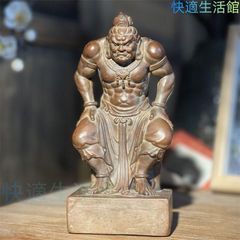 不動明王 石像 石仏 禅意 茶室 書架 玄関 事務室 装飾品 工芸品 置物