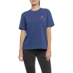 マーモット レディース トップス シャツ Marmot for Life TShirt Short Sleeve Twilight Blue ブルーのサムネイル