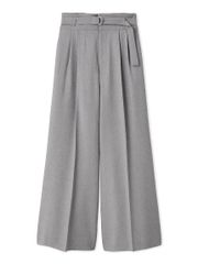 Brand New [Snidel] High-Waisted Wide Pants SWFP255160 Women's GRY 0